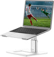 Laptop Stand, Ergonomic Aluminum Height Adjustable Computer Stand Laptop Holder for Desk, Compatible with Macbook Pro/Air, Dell, Lenovo, HP, Samsung, More Laptops 11-17