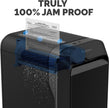 Mfg Co. 5015401 Powershred LX22M 20 Manual Sheet Capacity Micro-Cut Shredder - Black