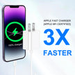 2Pack 20W Type C Charger Block with 6Ft USB C to L Cable, PD Fast Charger Compatible with Iphone, Ipad, Ipod