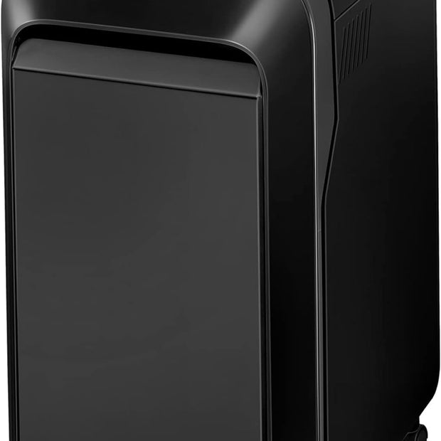 Mfg Co. 5015401 Powershred LX22M 20 Manual Sheet Capacity Micro-Cut Shredder - Black