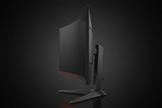31.5 inch Curved Gaming Monitor side profile